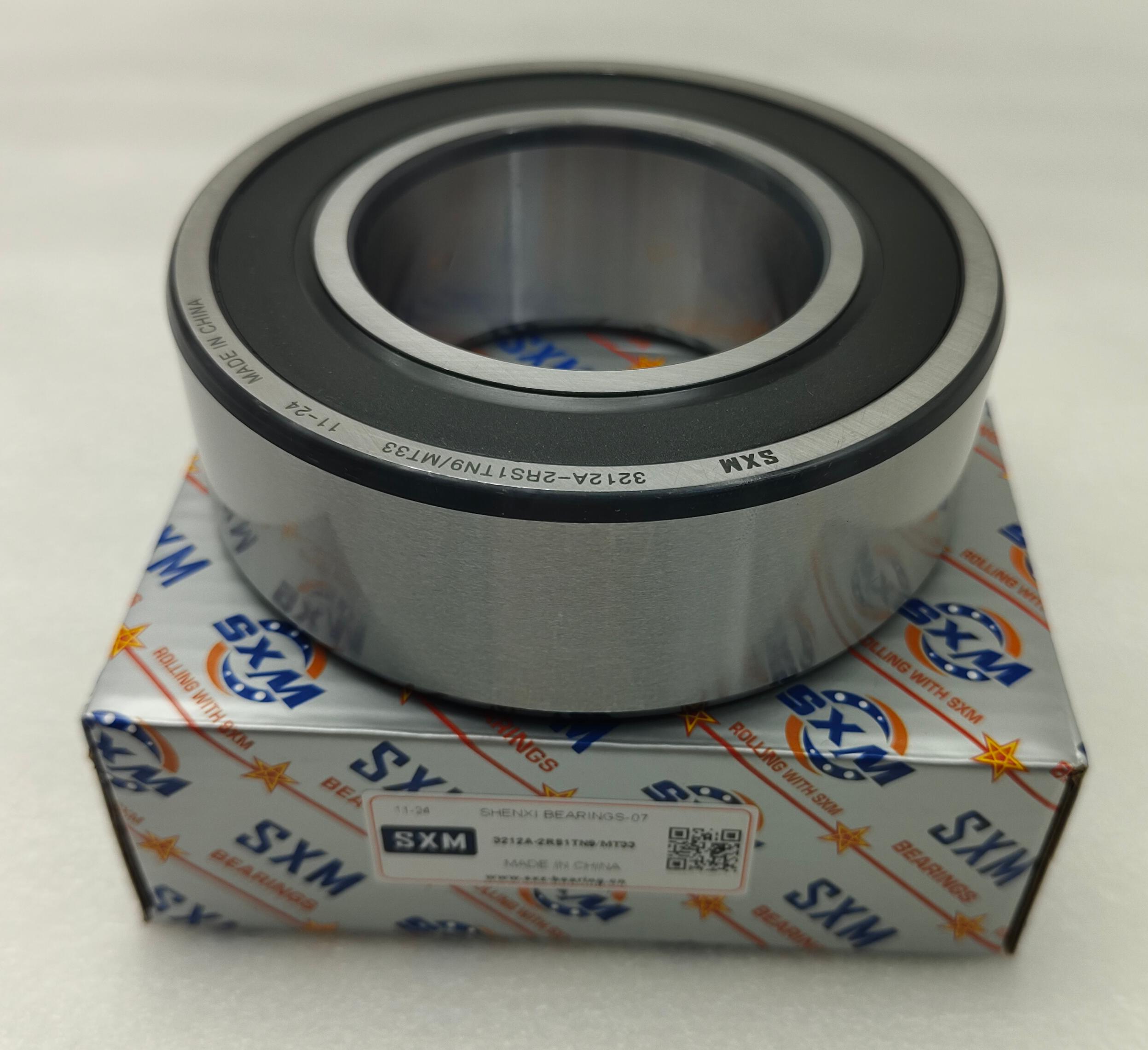 SXM Factory Direct Sales Angular Contact Ball Bearing 3212 A-2RS1TN9/MT33