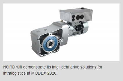 NORD Set to Demonstrate Intelligent Solutions at MODEX NORD Set to Demonstrate Intelligent Solutions at MODEX