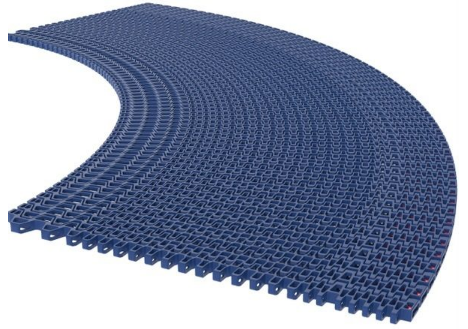 Regal Rexnord Offers 6400 Series KleanTop Plastic Spiral Cage Belts