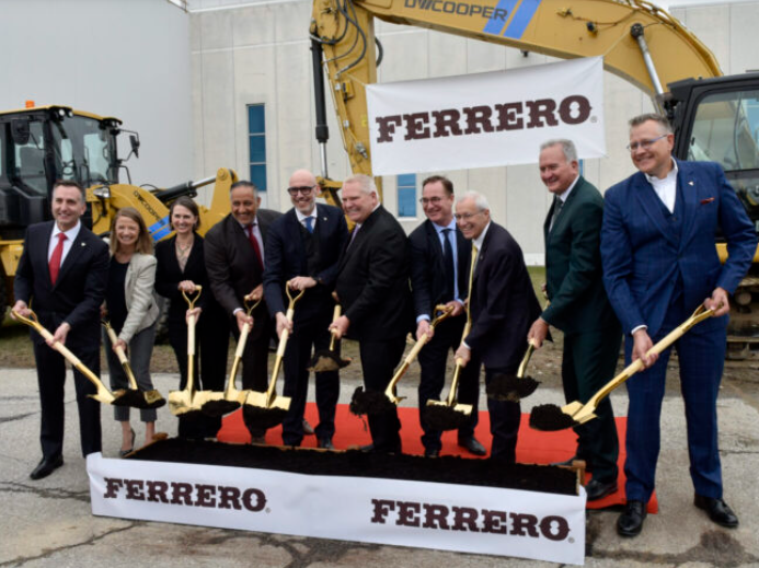 Ferrero invests $445M in Ontario plant expansion