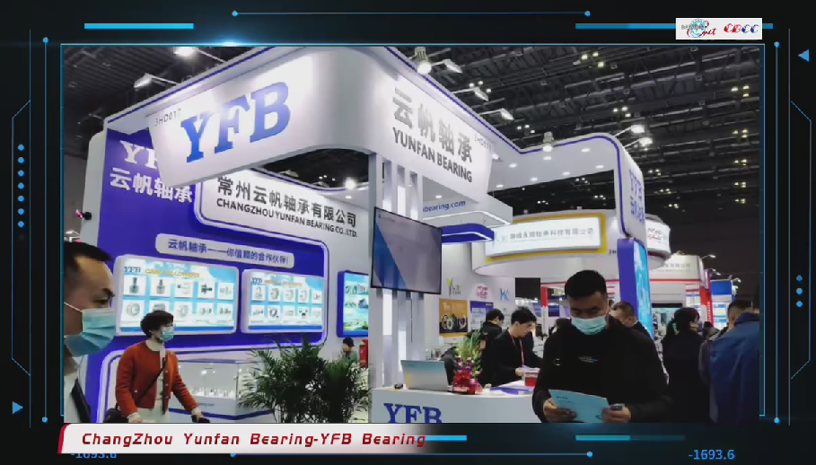 Needle roller bearing manufacturer exhibitor--YFB Bearing