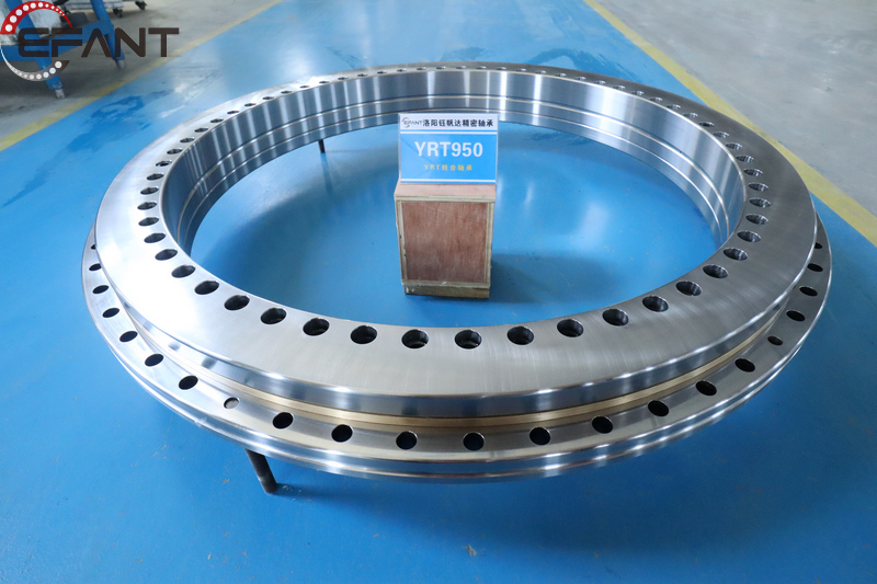 What is the reason for the shaking of the rotary table bearing