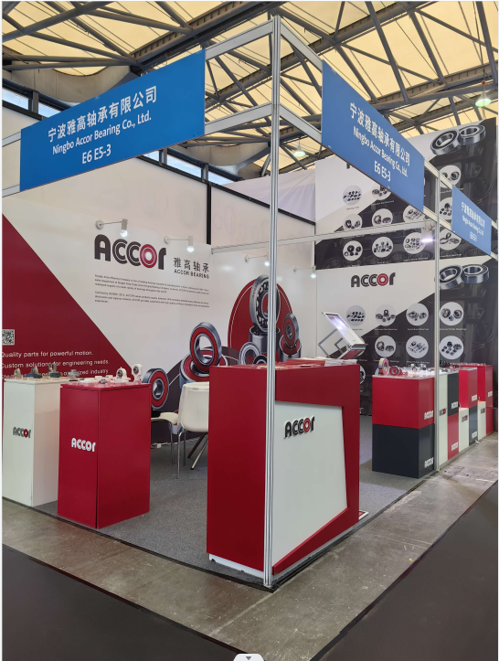 ACCOR Bearing Sincerely Welcome Every Friends to Visit Booth No. E6 E5-3 at PTC ASIA 2023