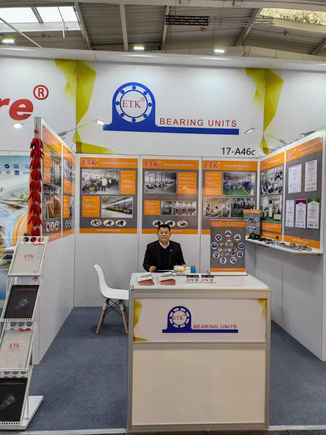 ETK Bearing is attending Agritechnica Fair in Hannover from Nov.12 to 18, 2023, supplying top 6 of agricultural machineries manufacturers host supporting in China.