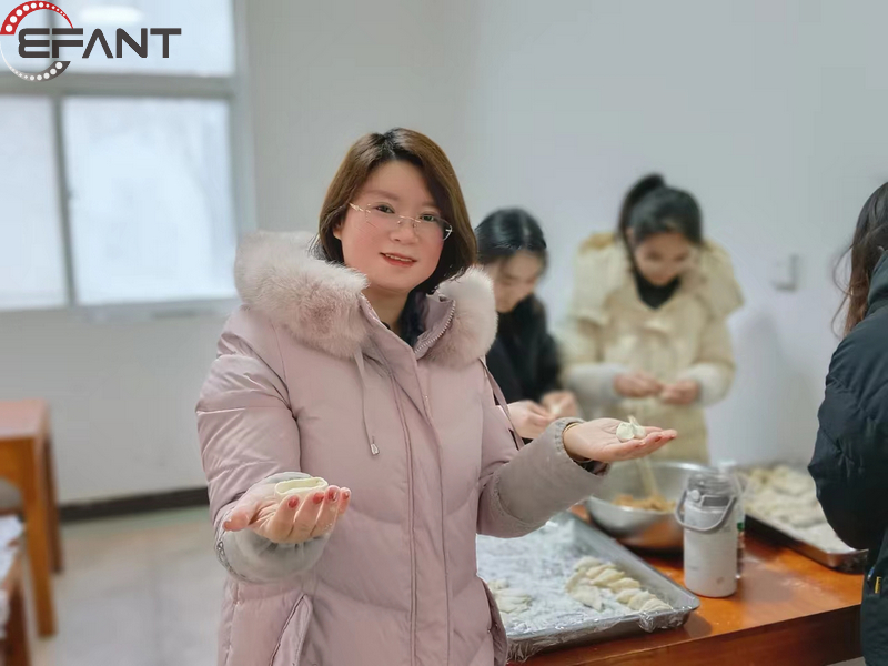 Henan Front Group Made Jiaozi together on the winter solstice