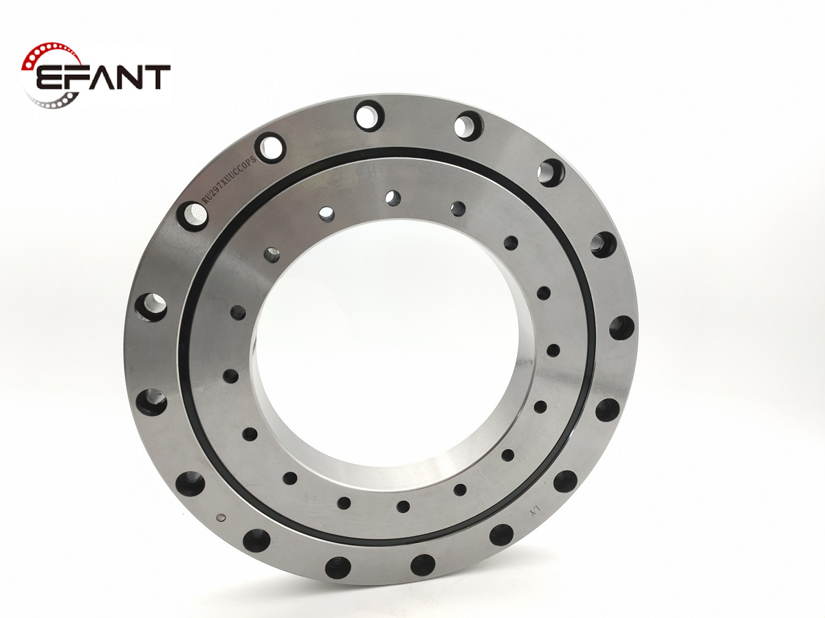 What harm will inferior lubricating oil do to crossed roller bearings?