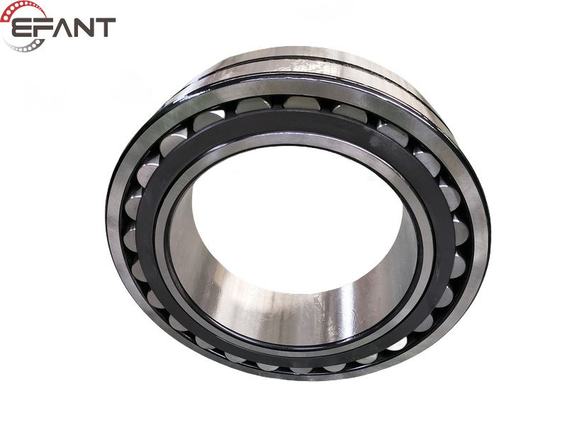 What do the shaft diameter and radial direction of spherical roller bearings mean?