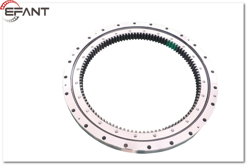 What are the structural classification and load-bearing characteristics of slewing bearings?