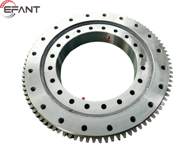 6 sets of 011.25.355 external gear slewing bearings have been shipped to Mexico