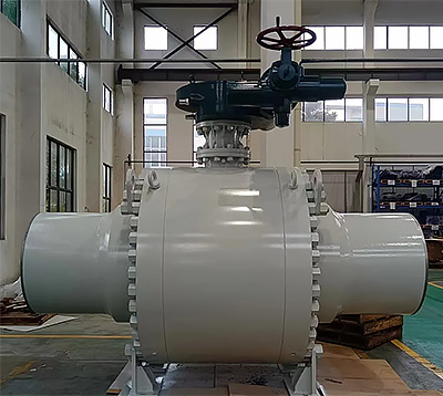 40 inches! China Nuclear Technology first ultra-large-caliber high-pressure ball valve was successfully delivered