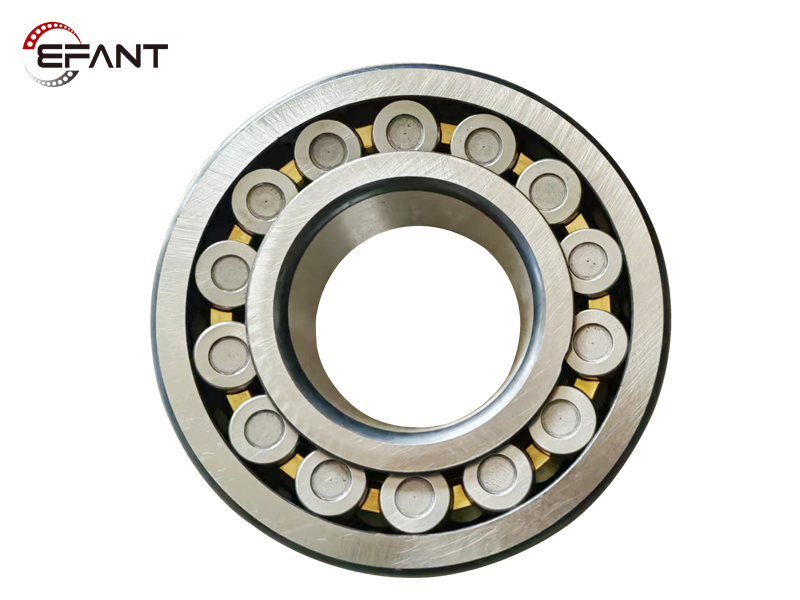 What are the main characteristics of spherical roller bearings?