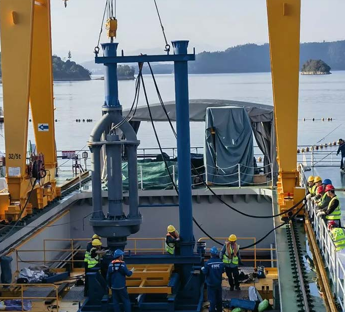 The China deep-sea maximum flow coarse-grained mineral pump pipe system has achieved a major breakthrough