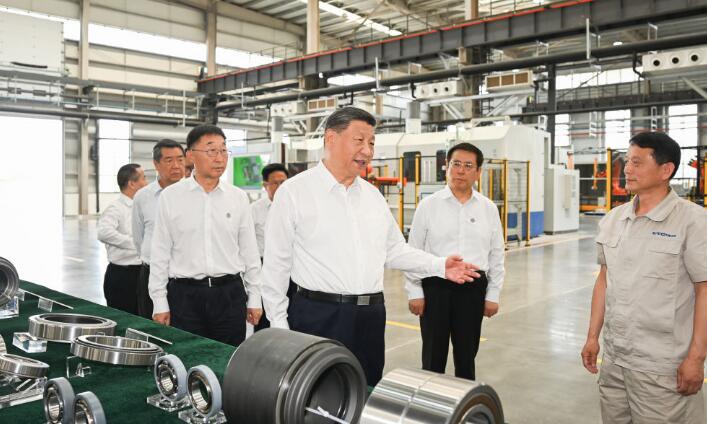 Chinese President Xi Jinping trip to Henan--Visit LYC