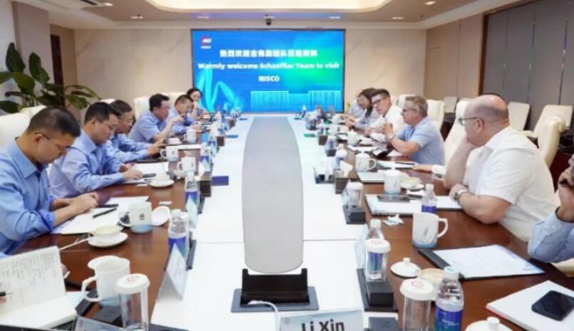 China Nanjing Steel and Schaeffler Exchange Views on Globalization Development