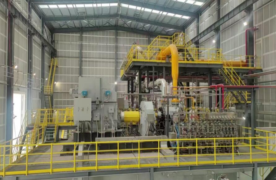 The compression unit developed by Shengu for China first fully-integrated natural gas deep-cooling processing project has been successfully put into operation