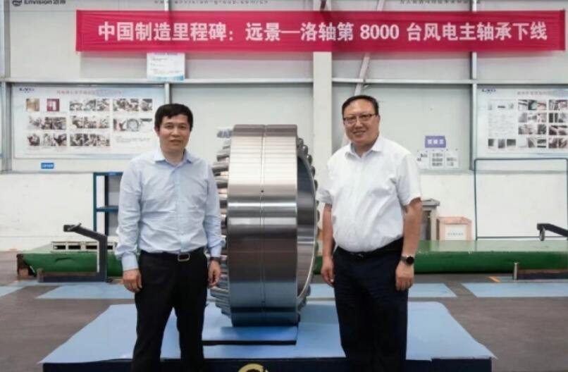 Milestone: 8,000th Chinese-Designed & Built Wind Main Bearings Produced