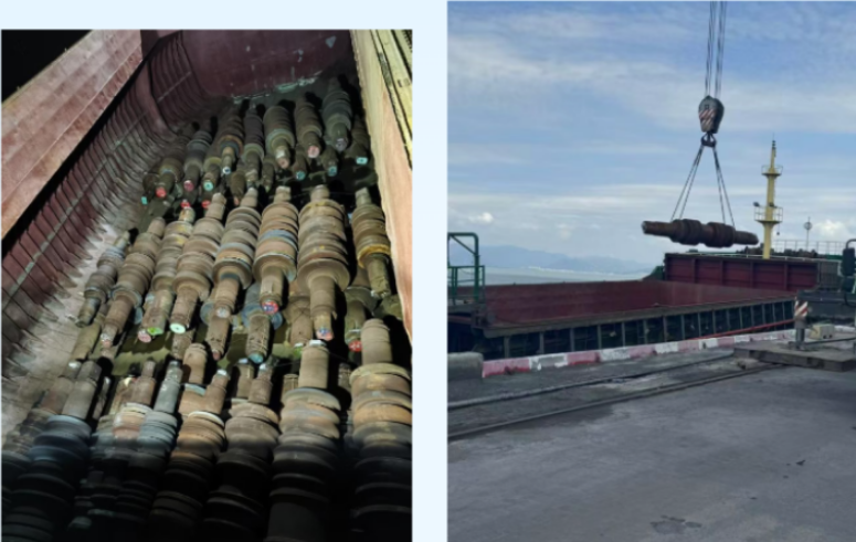 Damaishu Port Area Successfully Completes First-ever Bearing Shipment Operation