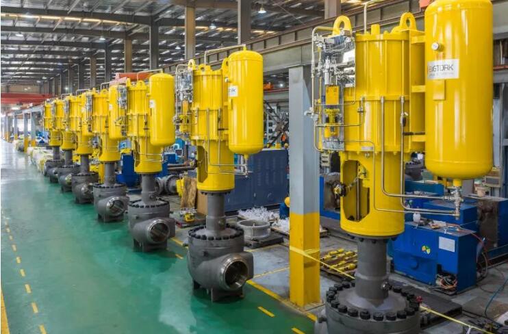 Dowson Valve High-Temperature Large-Diameter Pneumatic Orbit Ball Valve Rolls Off the Production Line