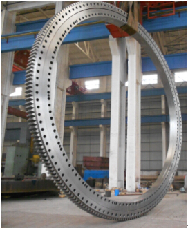 New Record 0f large Size Triple Row Slewing Bearing Made In LTZC, China