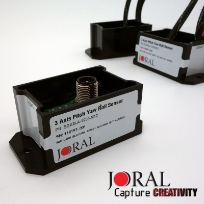 Joral Offers Sensor Fusion Inclinometer for Pitch, Yaw and Roll Feedback