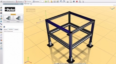 Parker Launches Free T-Slot Aluminum Design Architect Tool