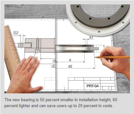 Igus Slewing Ring Bearing Offers Reduced Size and Weight