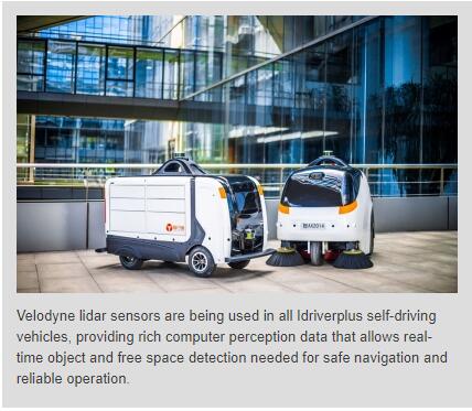 Idriverplus Utilizes Velodyne Lidar Sensors