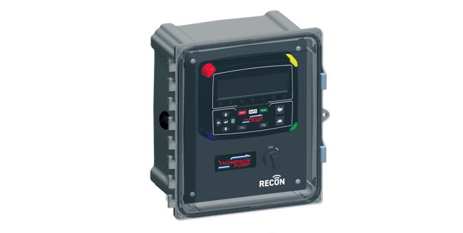 Control panel supports remote pump control and monitoring