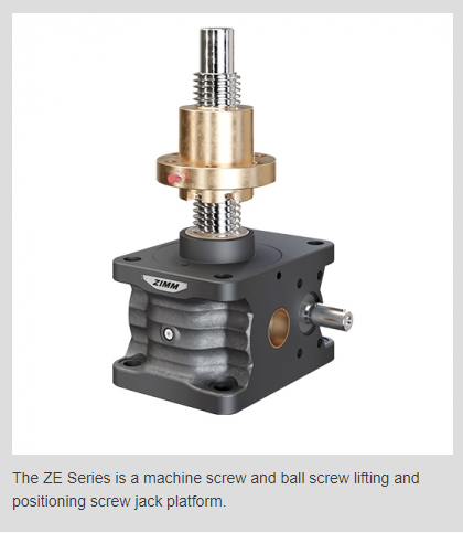 DieQua Announces ZE Series Screw Jack Platform