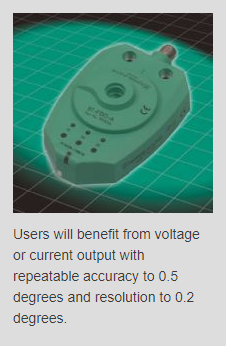 Sensors Offer Rotational and Angular Measurement