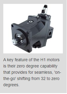 Sauer-Danfoss H1 Motors Lower Fuel Consumption and Life Cycle Costs