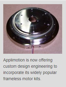 Applimotion Offers Custom Direct Drive Motor System