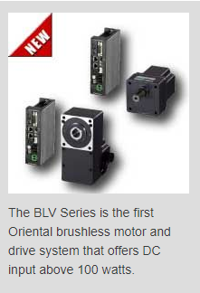 Oriental Offers BLV Series Motors