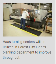 Forest City Gear Expands Machine Capabilities