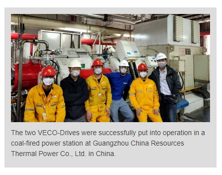 Voith Commissions Two VECO-Drives in China
