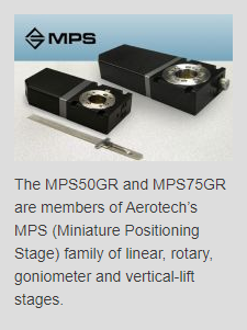 Aerotech Offers Rotary Stages for Tight Spaces