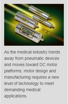 Pittman Offers Full Range of DC Micromotors