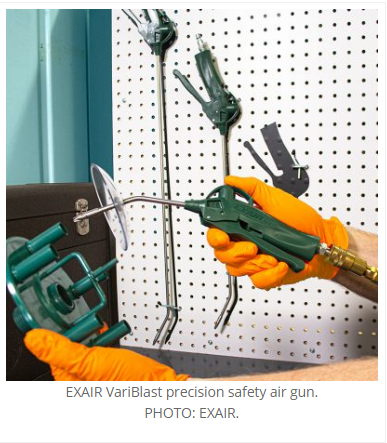 EXAIR VariBlast precision safety air gun