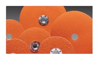 Abrasive fiber discs