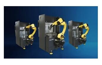 Compact CNC loading robots