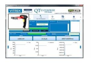 Electrical safety software with barcode scanner