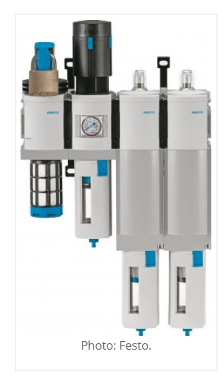 Festo pre-assembled filtration units