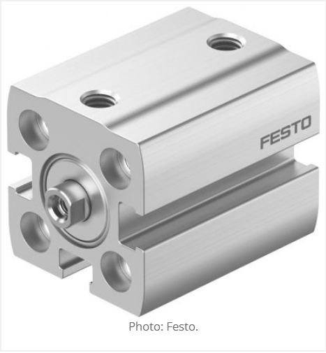 Festo’s ADN-S is a space-saver for jobs in tight quarters