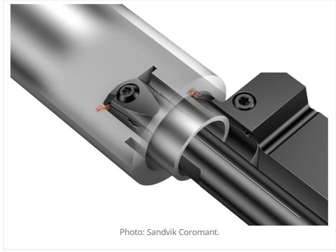 Sandvik Coromant’s CoroCut QI grooving tools