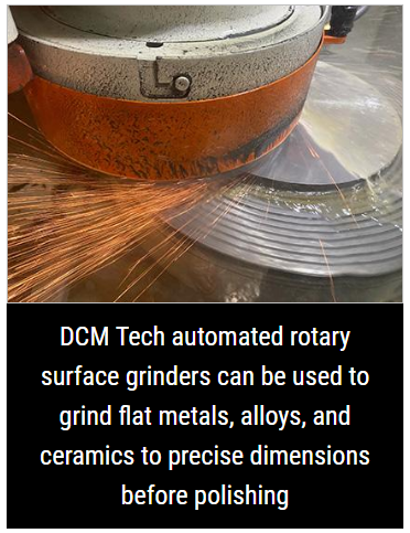 Advanced rotary surface grinders