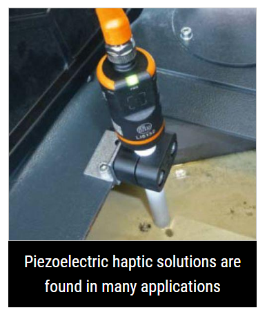 New piezoelectric film haptic actuator