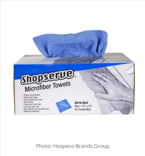 Shopserve microfibre towels