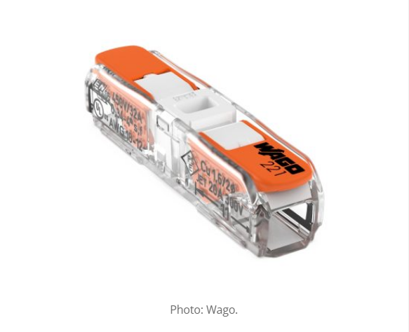 Wago’s Inline Splicing Connectors