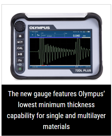 New ultrasonic thickness gauge