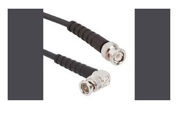 BNC right-angle plug cable assemblies